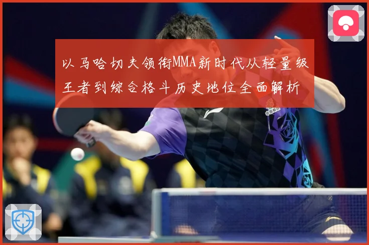 以马哈切夫领衔MMA新时代从轻量级王者到综合格斗历史地位全面解析